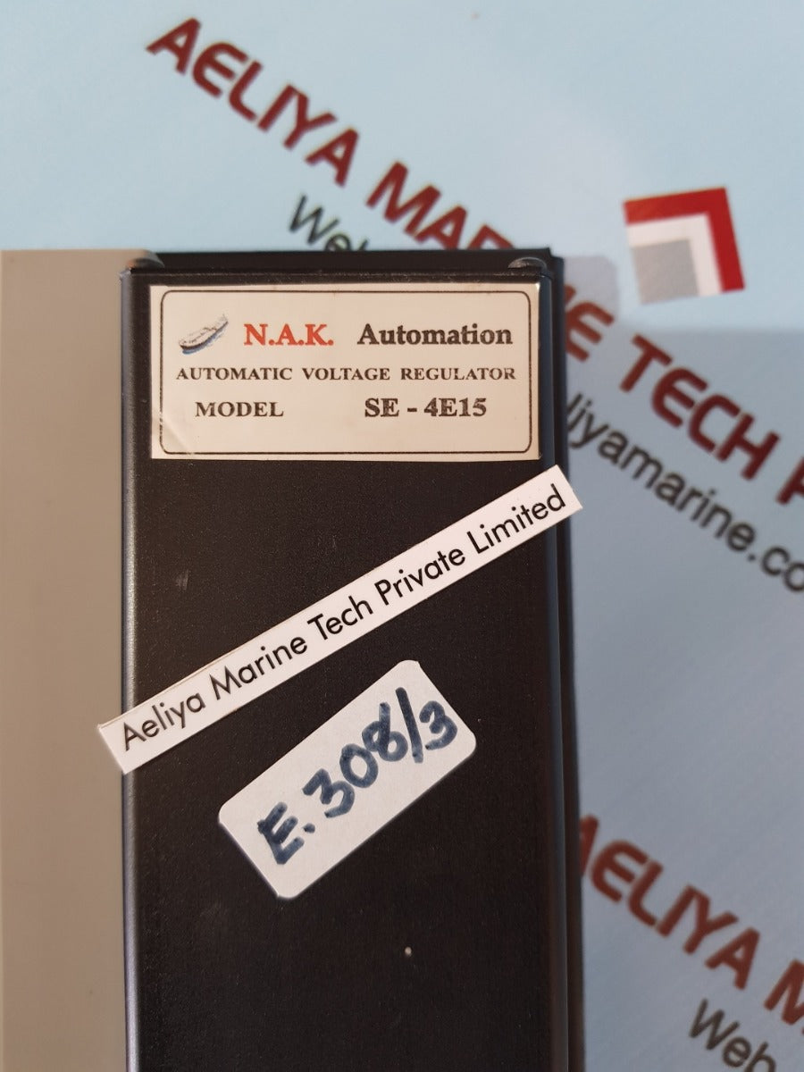 N.a.k. se-4e15 automatic voltage regulator