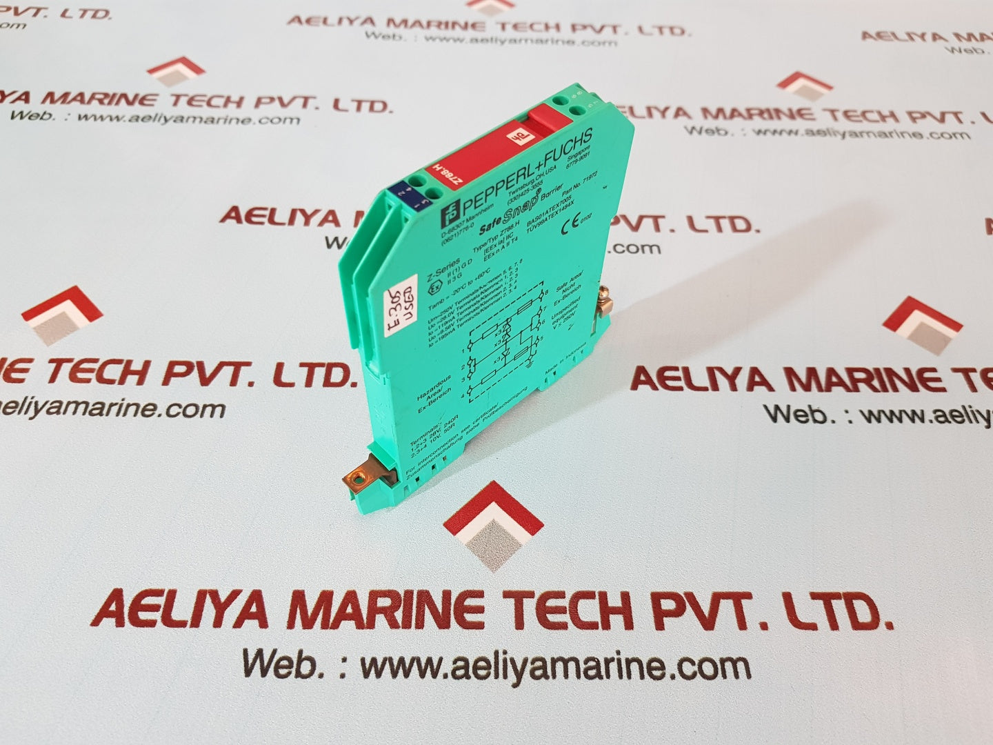 Pepperl+fuchs z-series z788.h zener barrier 71972
