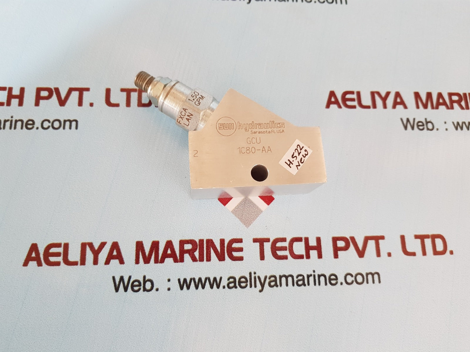 Sun hydraulics fxca lan 1.50 gpm flow control valve gcu 1c80-aa