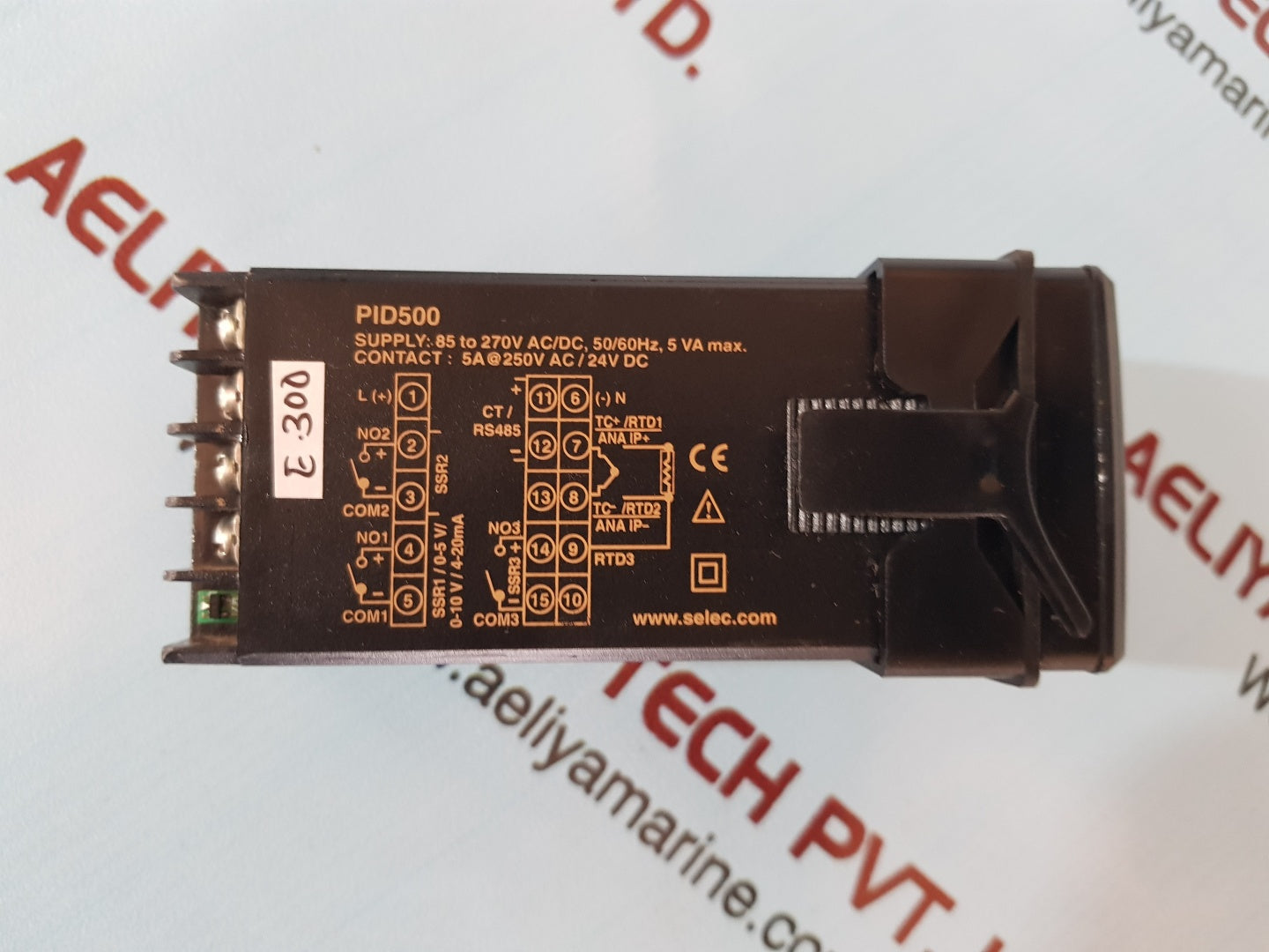 Selec pid500-2-0-00 temperature controller