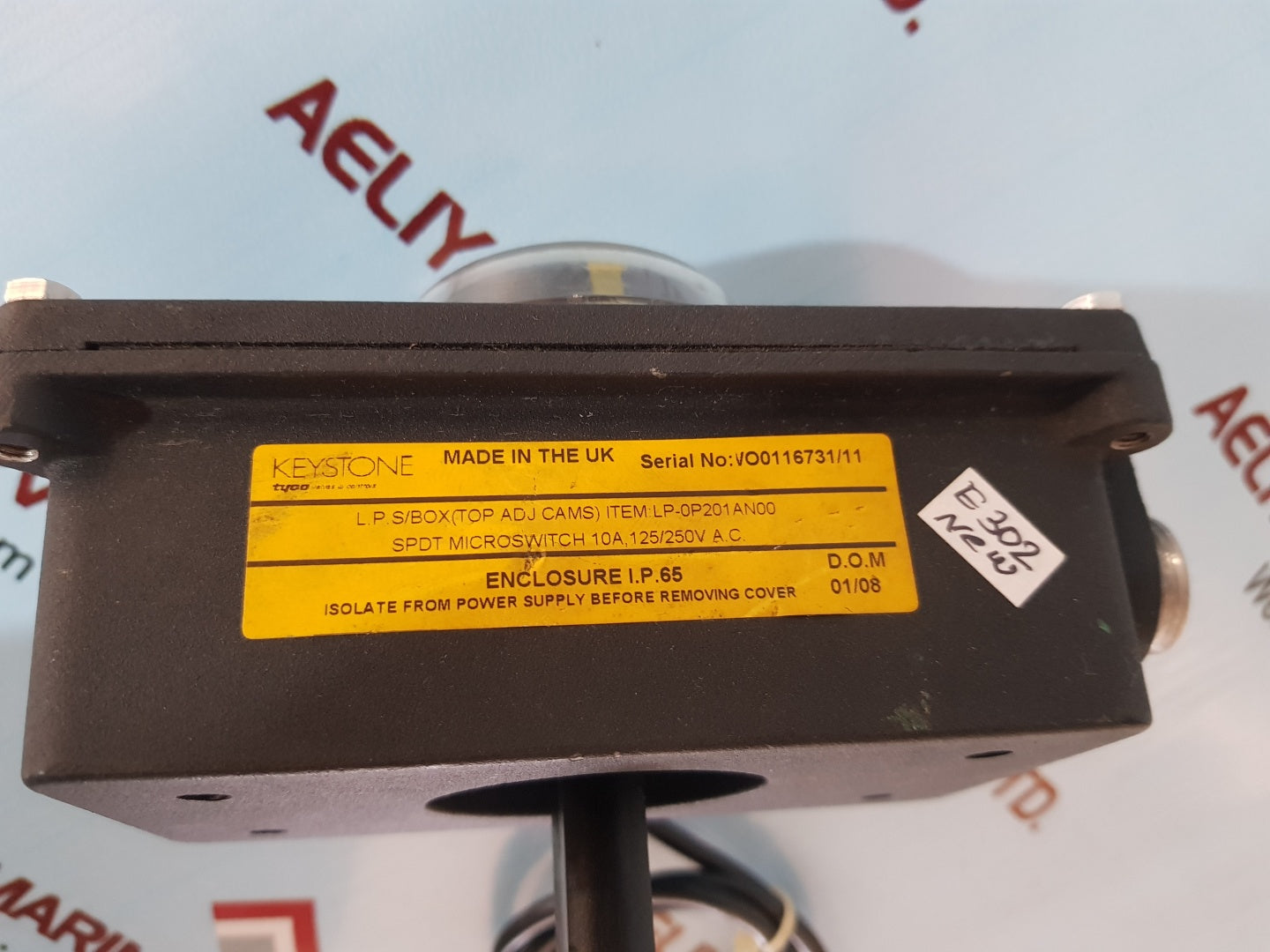 Tyco Keystone lp-0p201an00 spdt microswitch