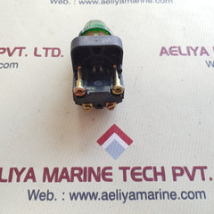 Allen bradley 800t-p16 ser.t green pilot light 