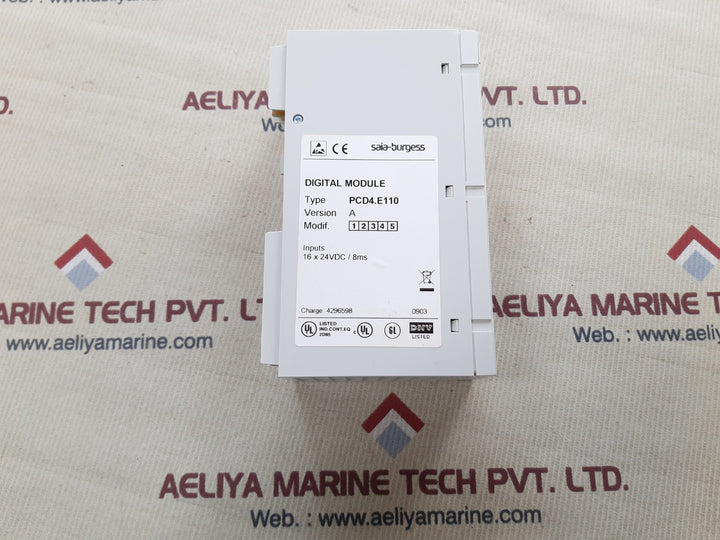 Saia-burgess pcd4.e110 digital module
