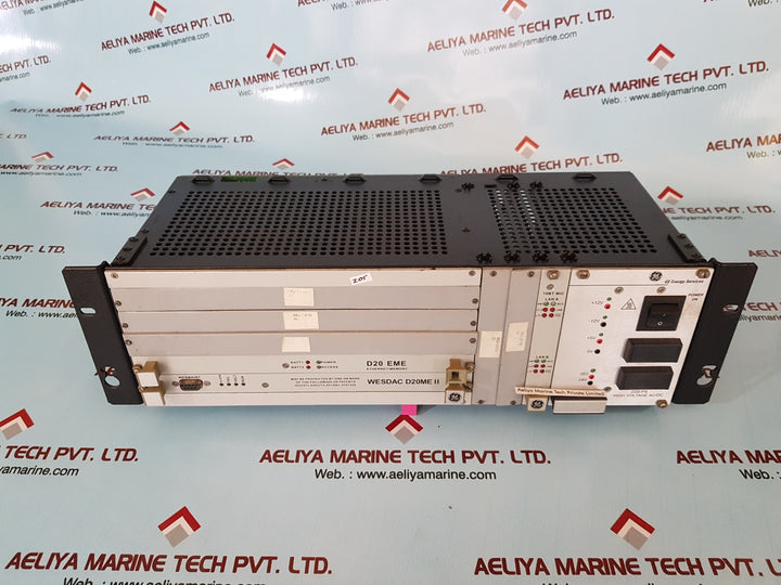 Ge energy d20 mx chassis wesdac d20me II substation automation controller