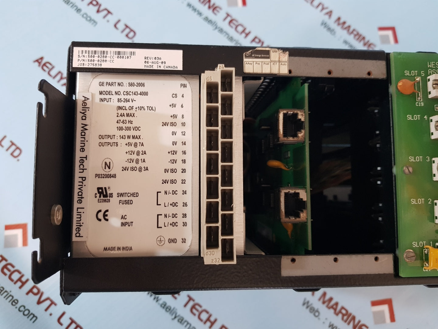 Ge energy d20 mx chassis wesdac d20me II substation automation controller