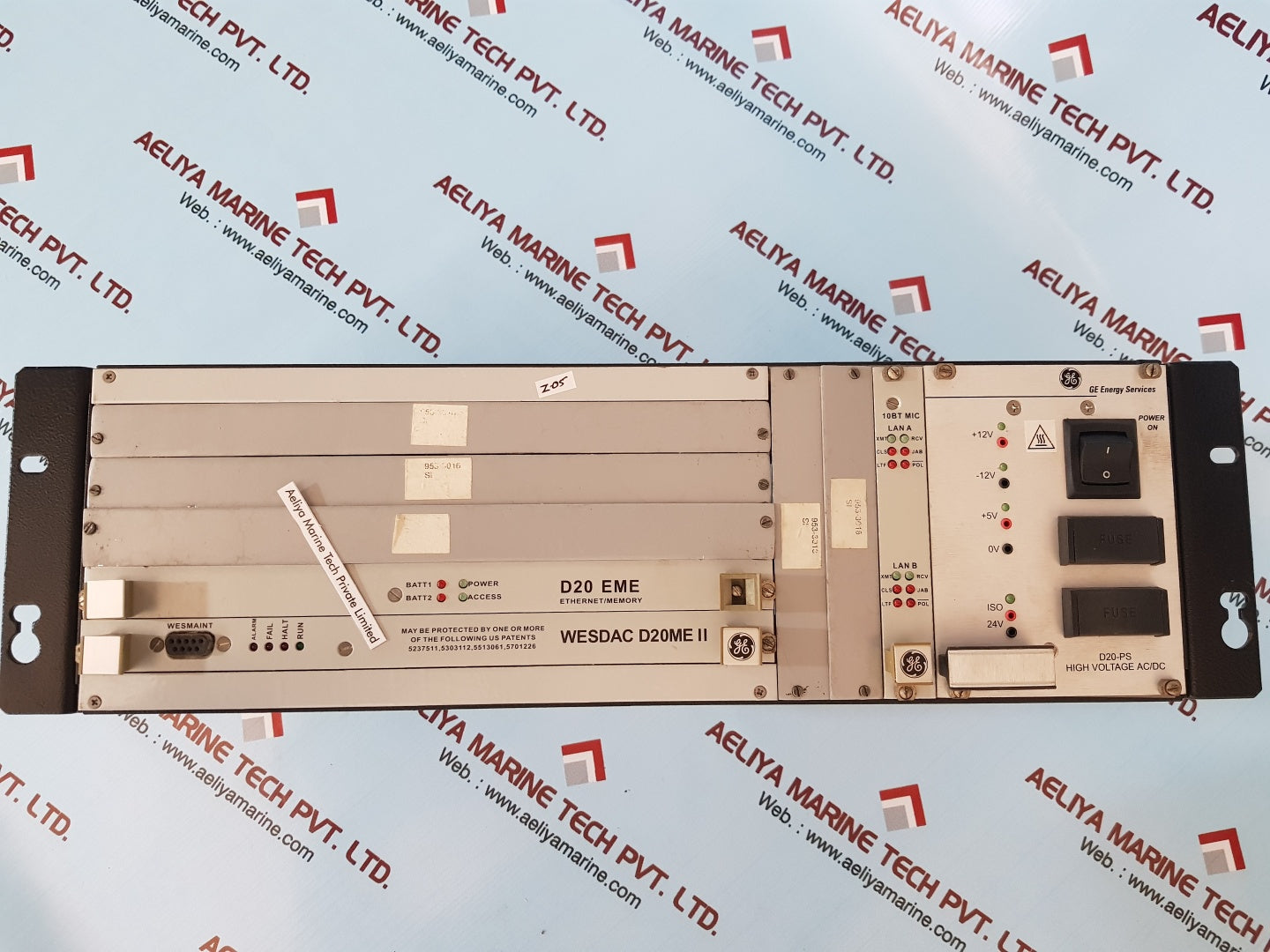 Ge energy d20 mx chassis wesdac d20me II substation automation controller