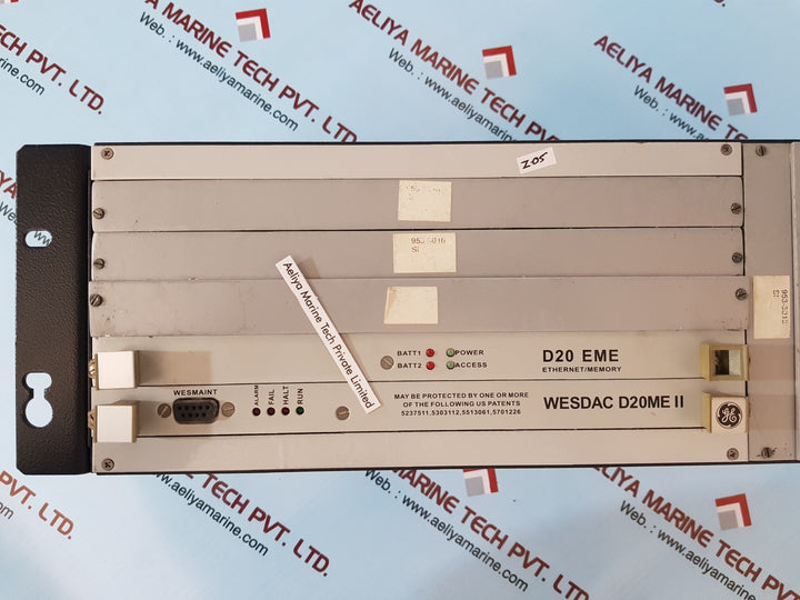 Ge energy d20 mx chassis wesdac d20me II substation automation controller