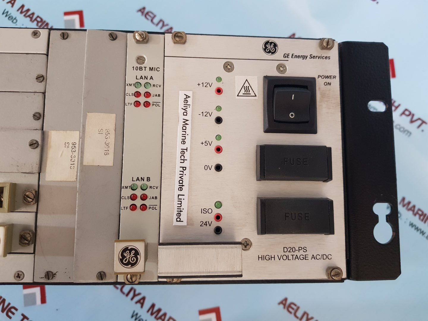 Ge energy d20 mx chassis wesdac d20me II substation automation controller