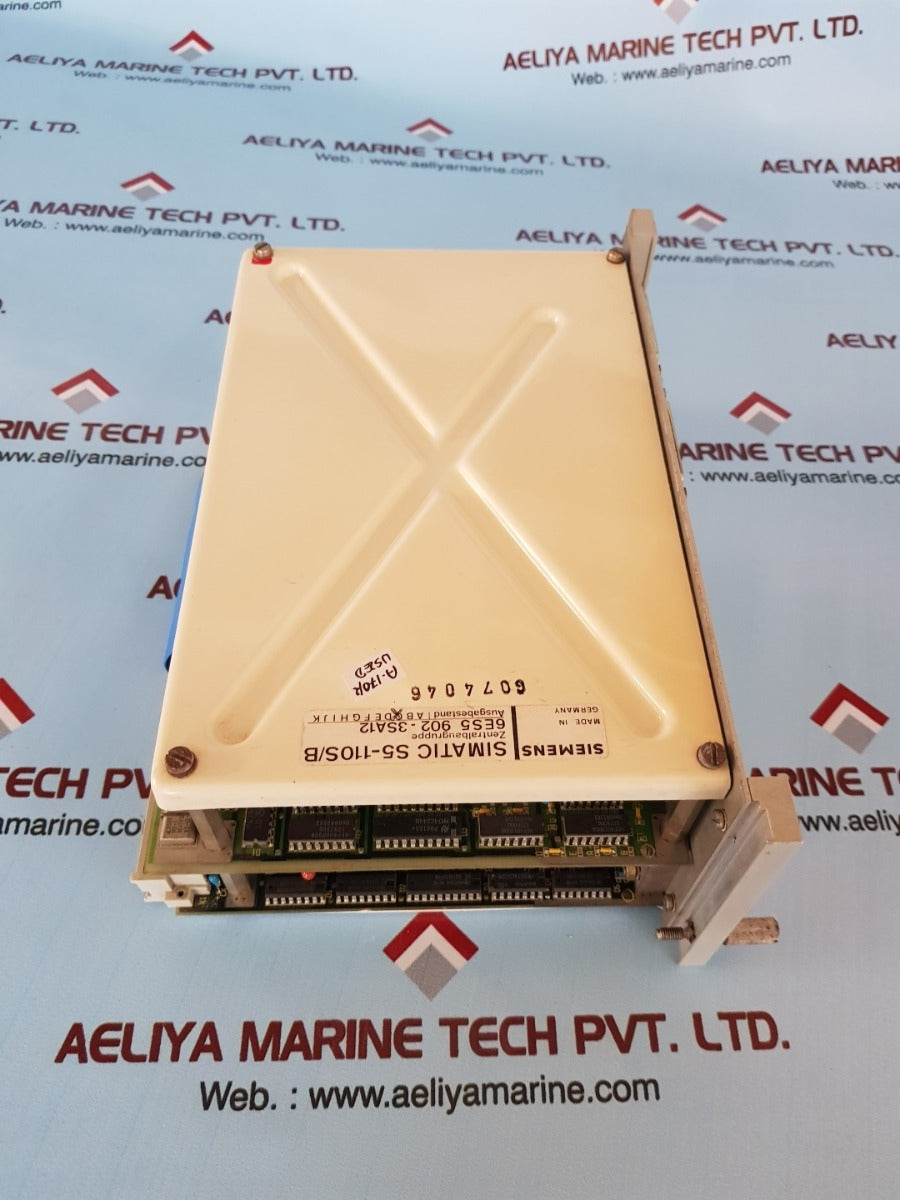 Siemens simatic s5-110s/b central processor unit 6es5 902-3sa12