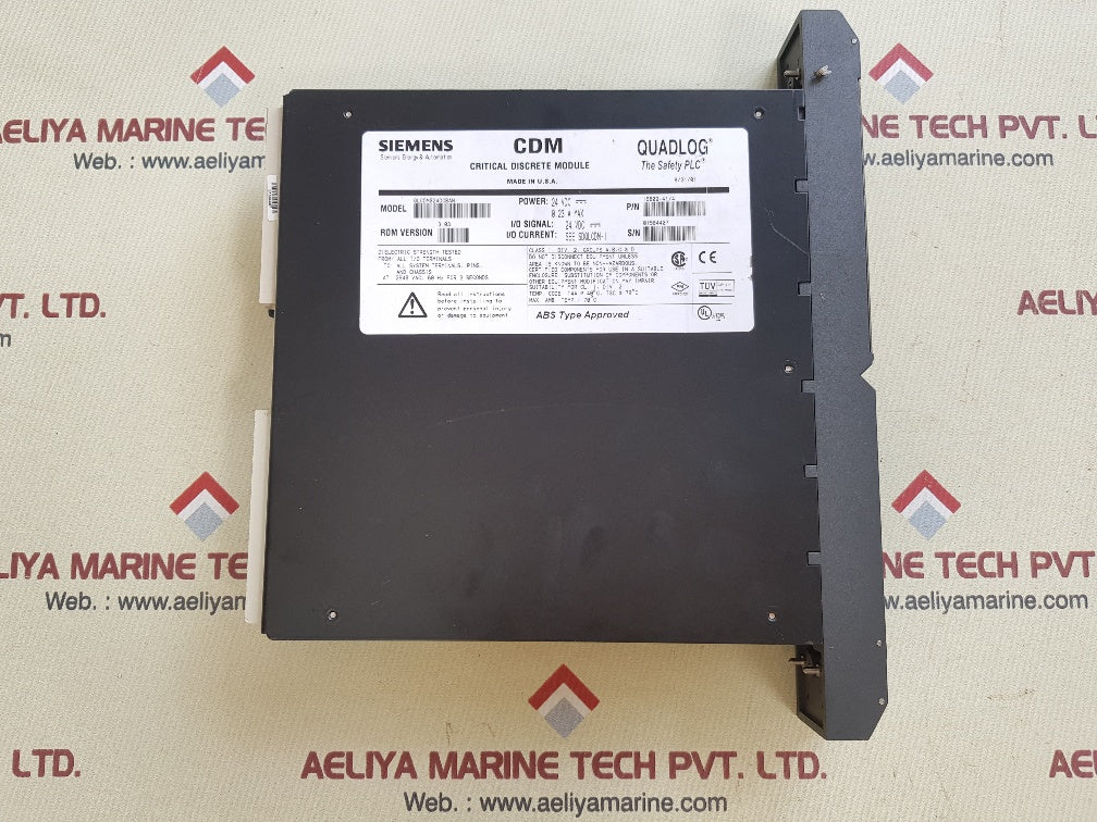 Siemens qlcdm024dcban cdm quadlog critical discrete module