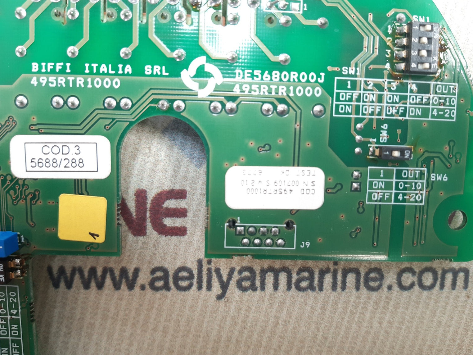 Biffi 495Rtr1000 Pcb Card De5680R00J