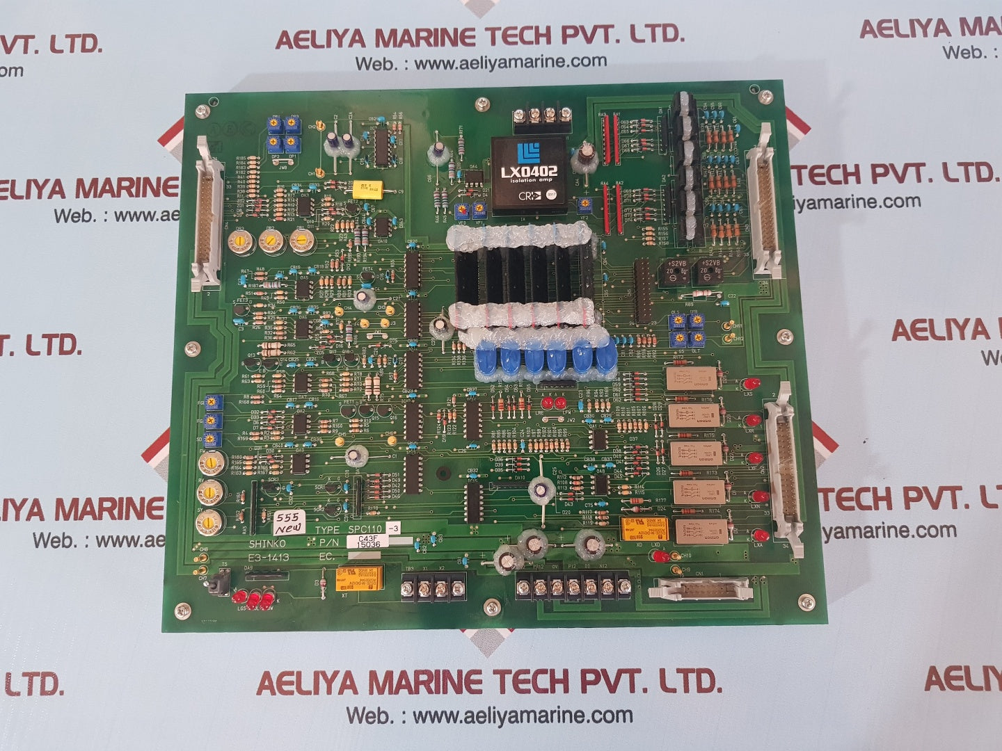 Shinko e3-1413 spc110-3 pc board pn: c43f15036