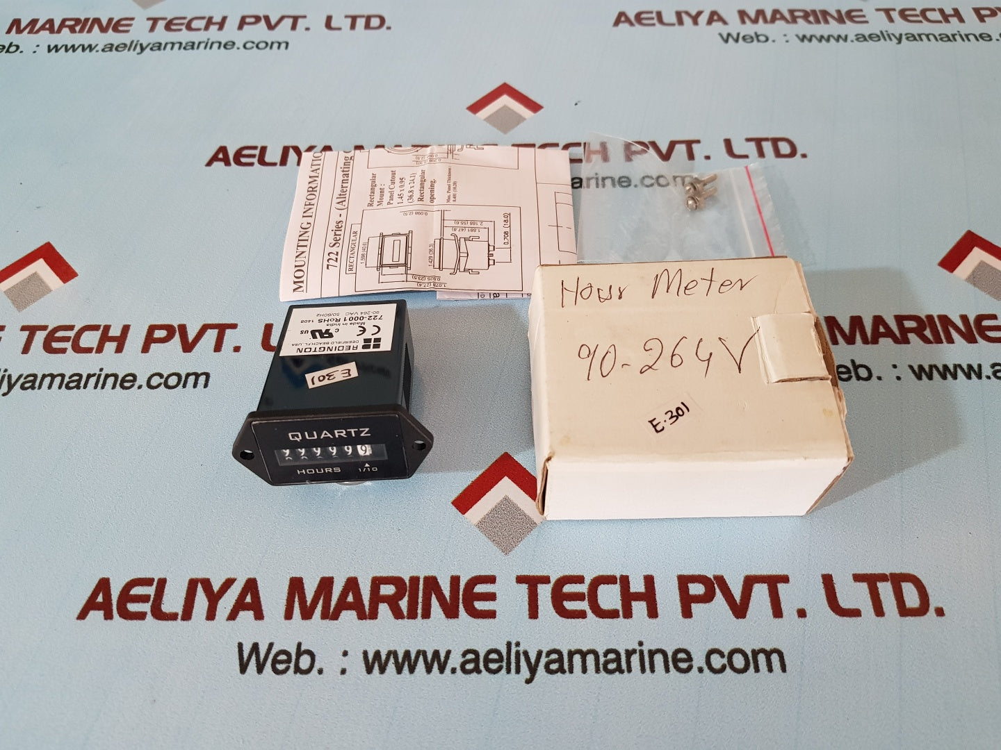 Redington 722-0001 hour meter