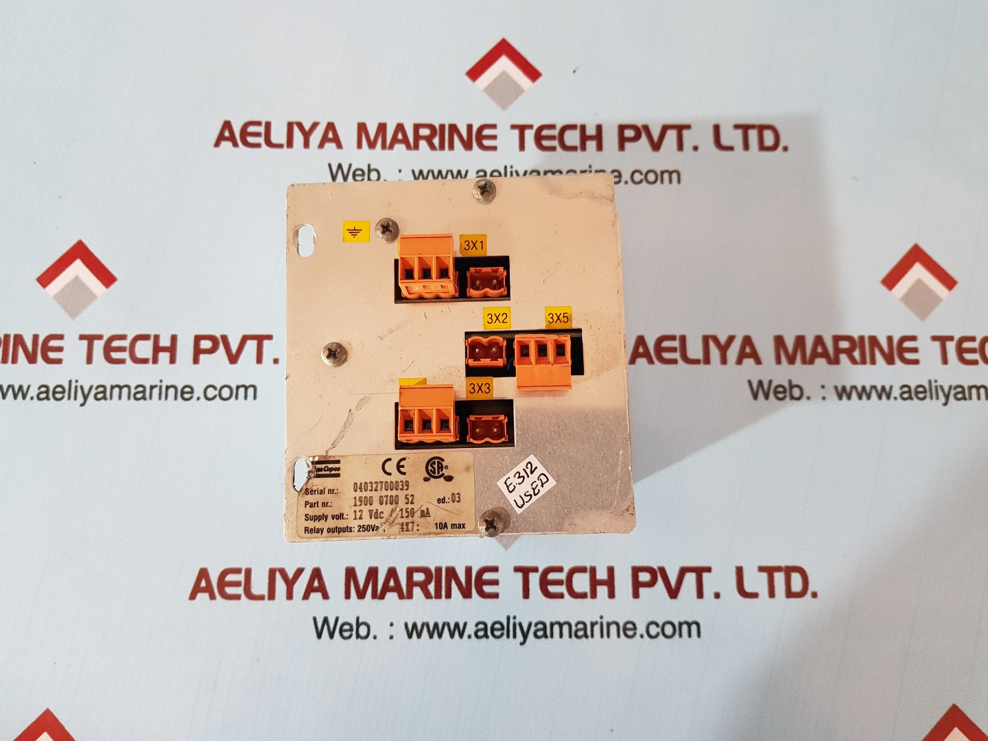 Atlas Copco 1900 0700 52 air compressor