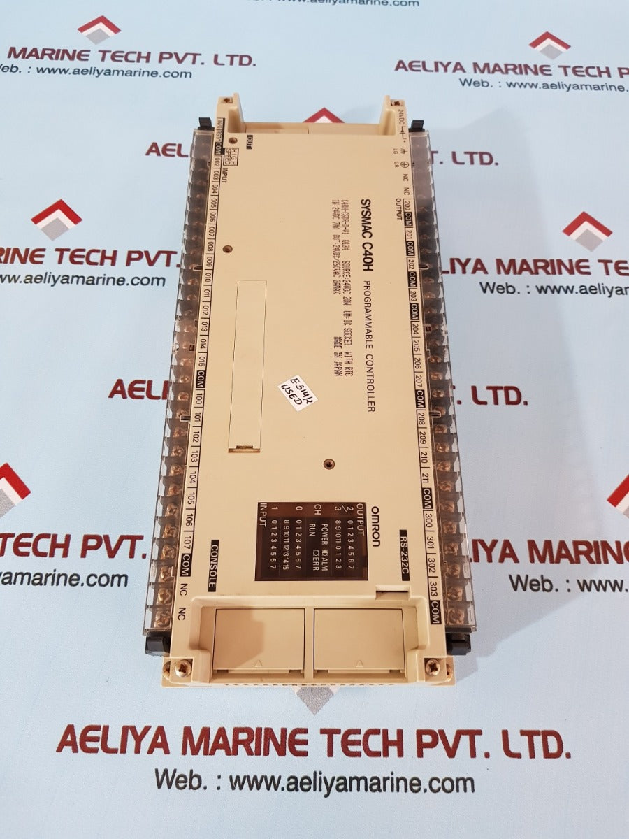 Omron Sysmac c40h programmable controller c40h-c6dr-d-v1