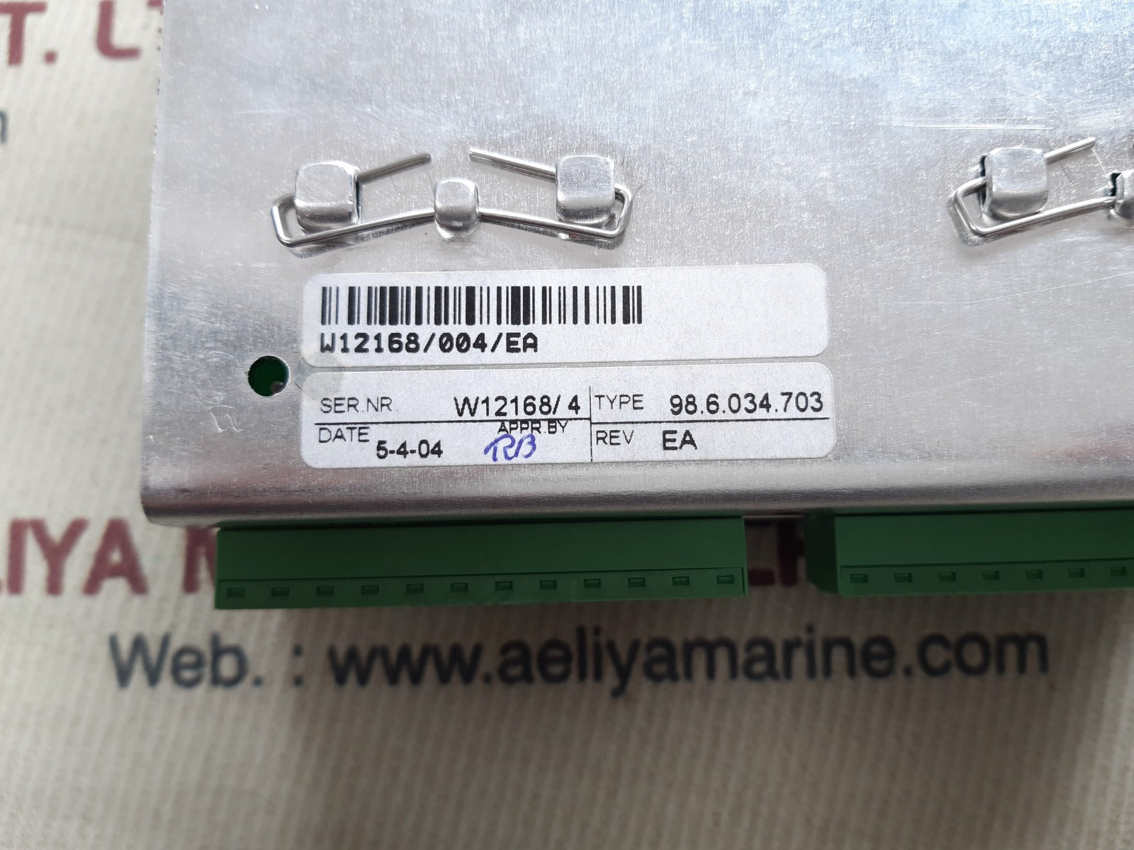 Praxis 98.6.034.703 6034-din-16mio i/o module