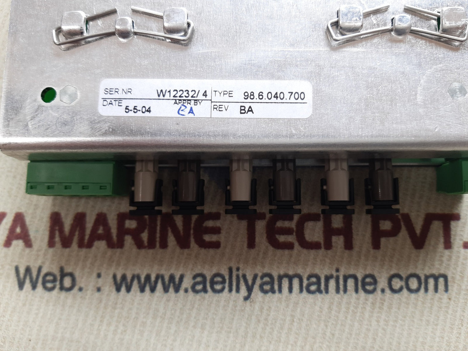 Praxis 98.6.040.700 Fieldbus fiber converter