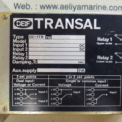 Deif dc-1tr 9845.4 relay