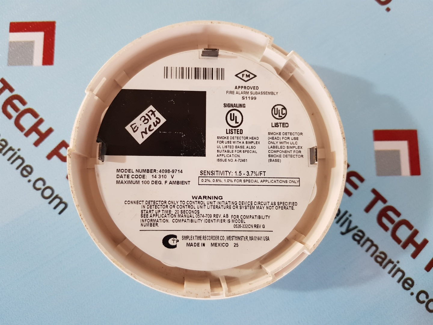 Simplex 4098-9714 smoke detector