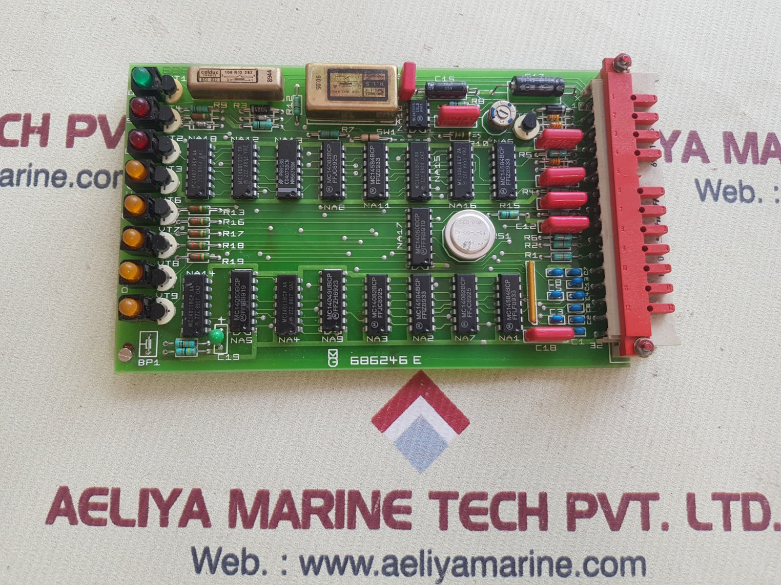 Merlin gerin 686246e pcb card