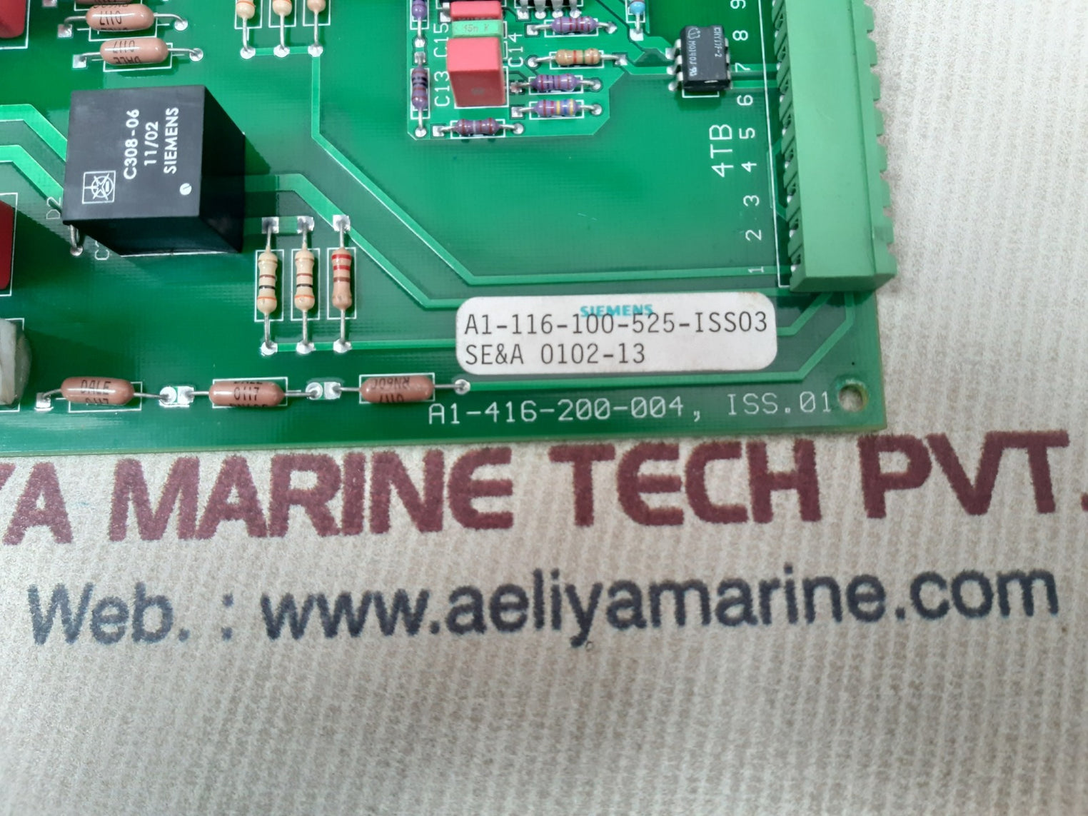 Siemens a1-116-100-525 pcb card 