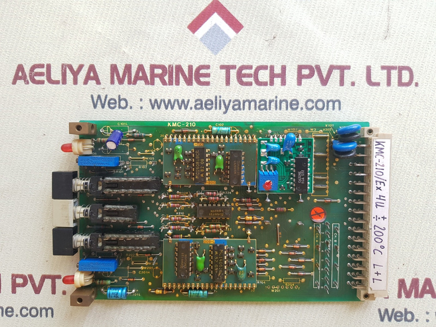 Autronica Kmc 210 Pcb Card 7252-013.0002