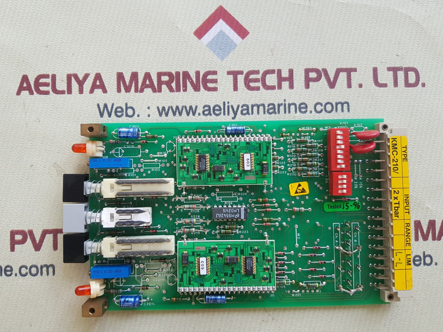 Autronica kmc-210/2xt bar pcb card 7252-013.0004