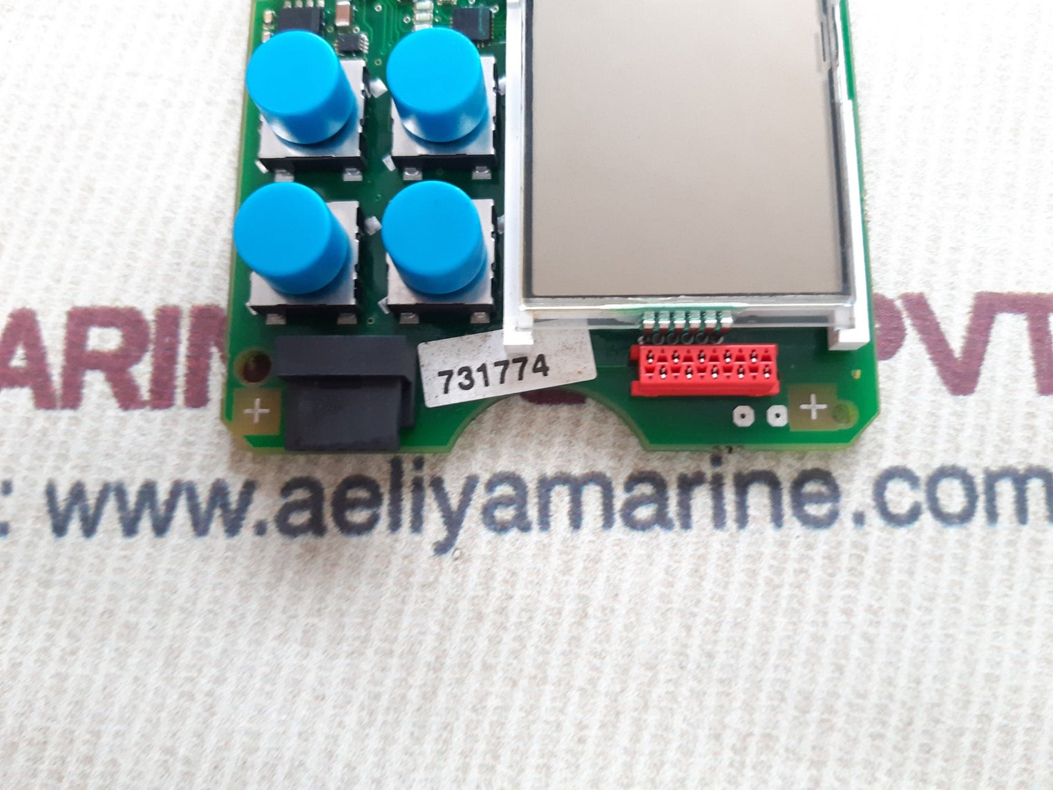 Abb 489699 e electro-pneumatic positioner circuit board 731774