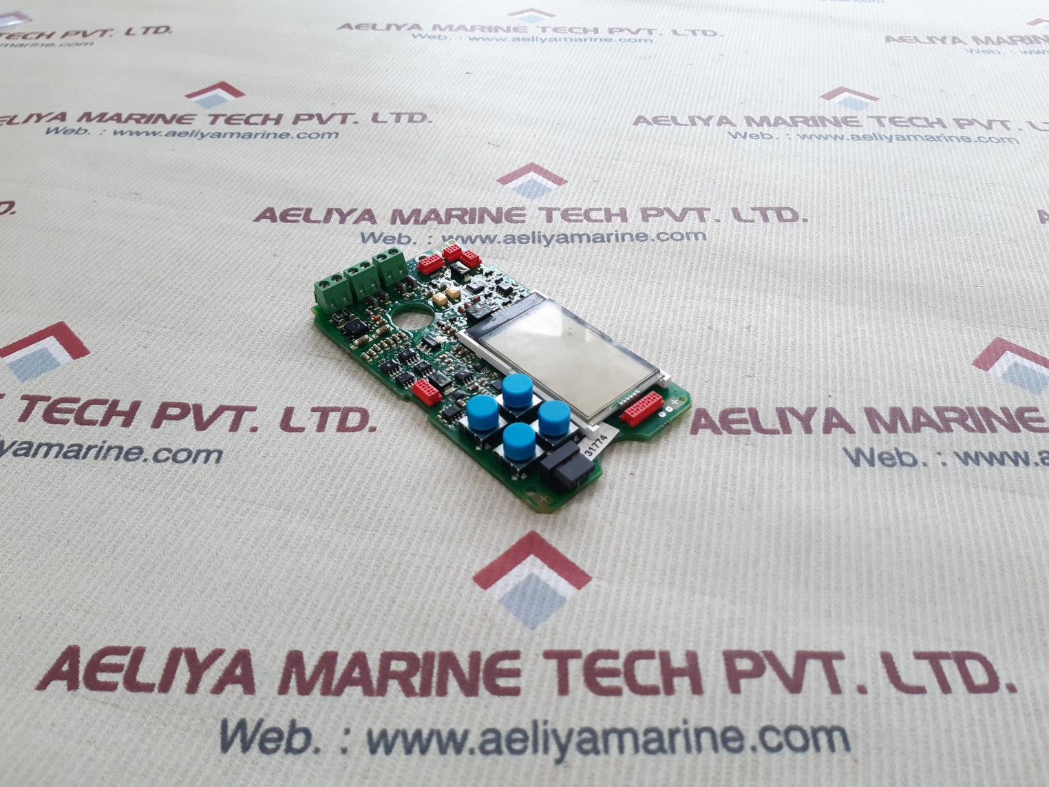 Abb 489699 e electro-pneumatic positioner circuit board 731774