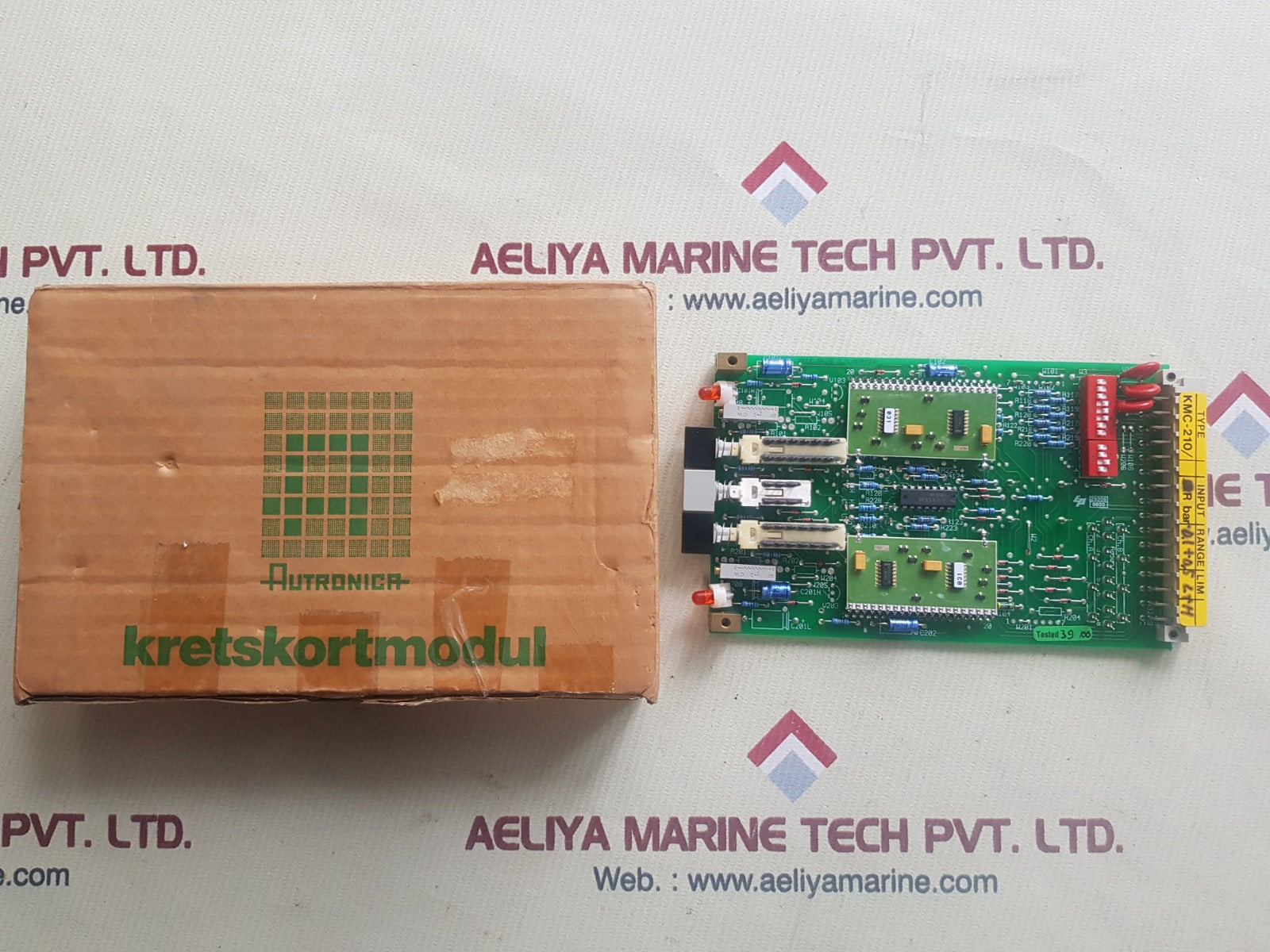 Autronica kmc-210/ r bar pcb card 7252-013.0005