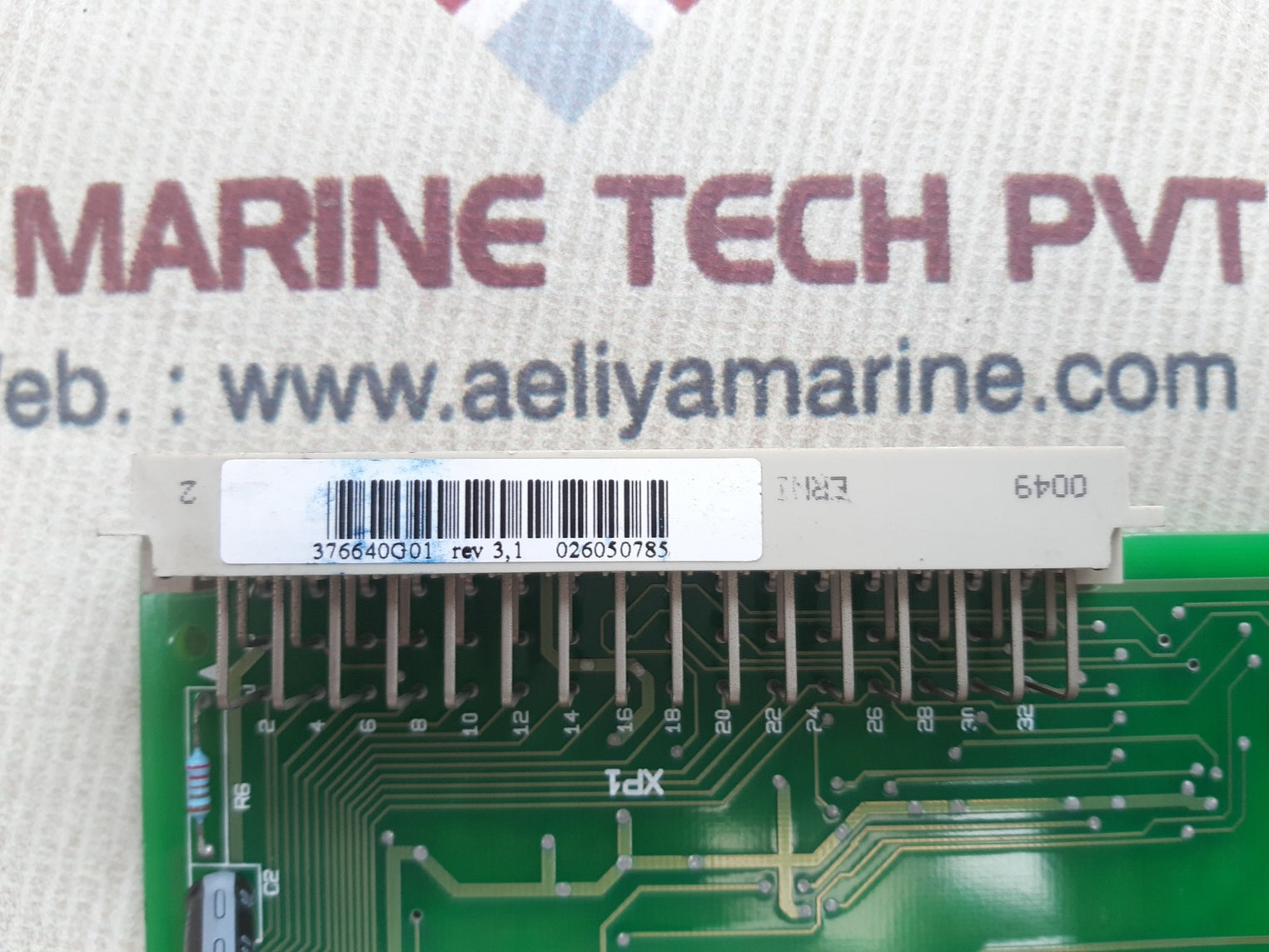 Kone 376637h09 opto isolator pcb card mcc85/adpti2 