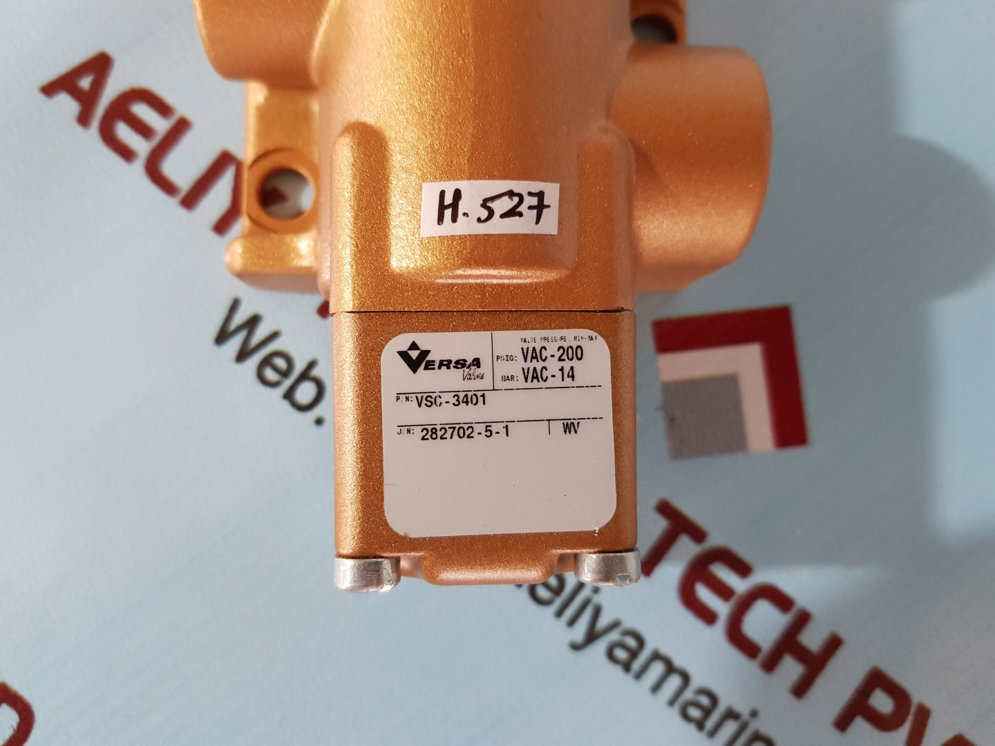 Versa vsc-3401 pneumatic directional valve