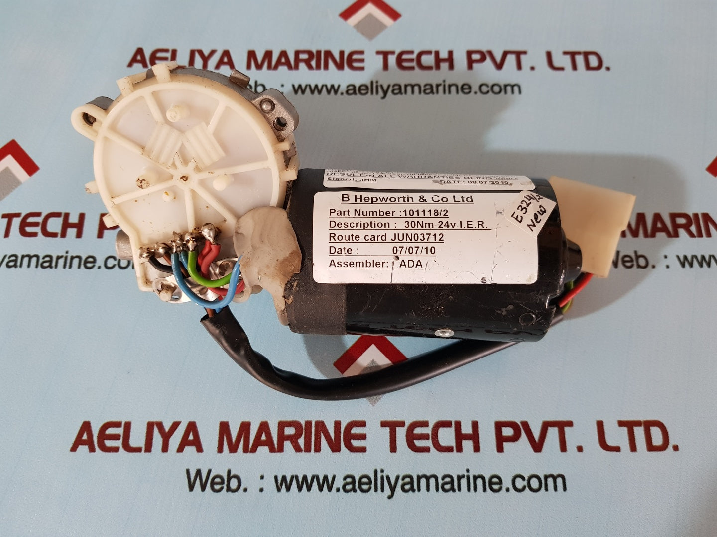 B Hepworth 30nm marine wiper motor 101118/2