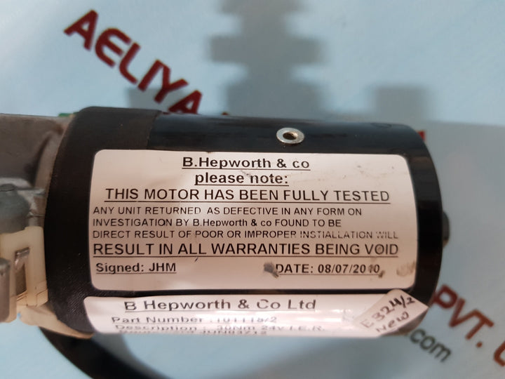 B Hepworth 30nm marine wiper motor 101118/2