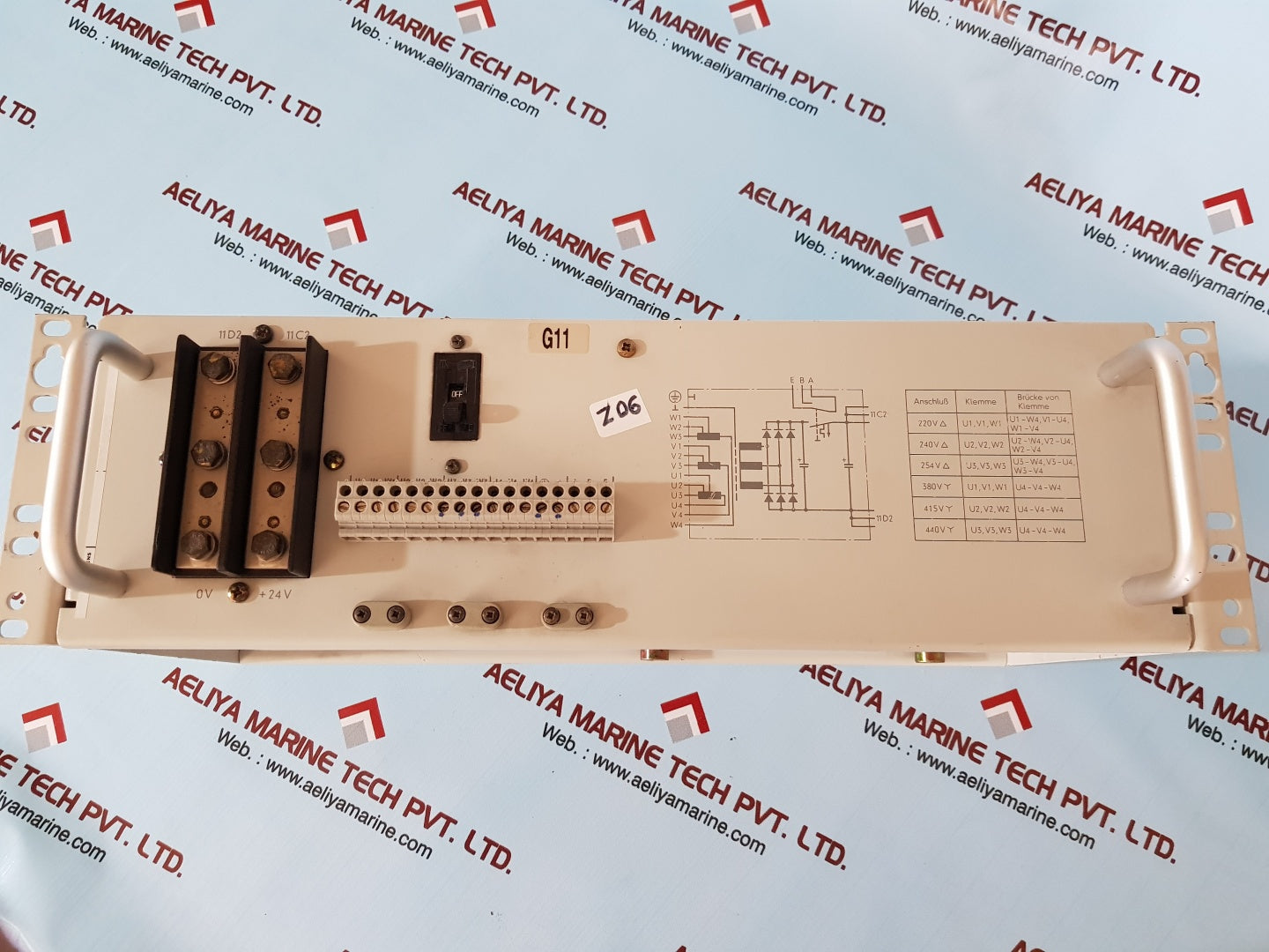 Siemens d220380 g24/40wg power supply module system svs2