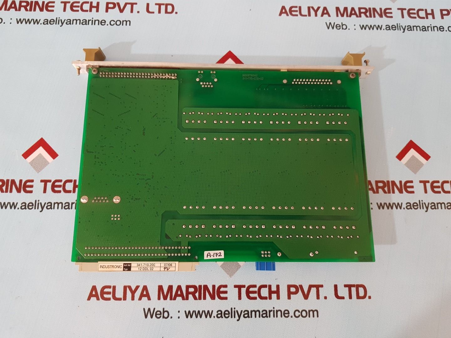 Industronic 341-710-20c 12 ddl 02 digital i/o analog board 341-710-270-a3