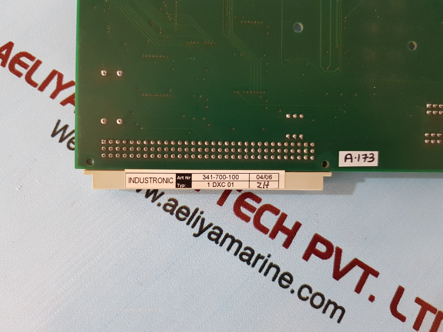 Industronic 341-700-100 1 dxc 01 digital i/o analog board 341-700-170-a3