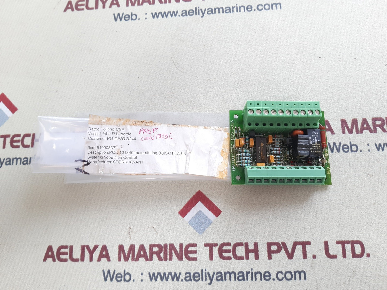 Stork-kwant 101340-a pcb card