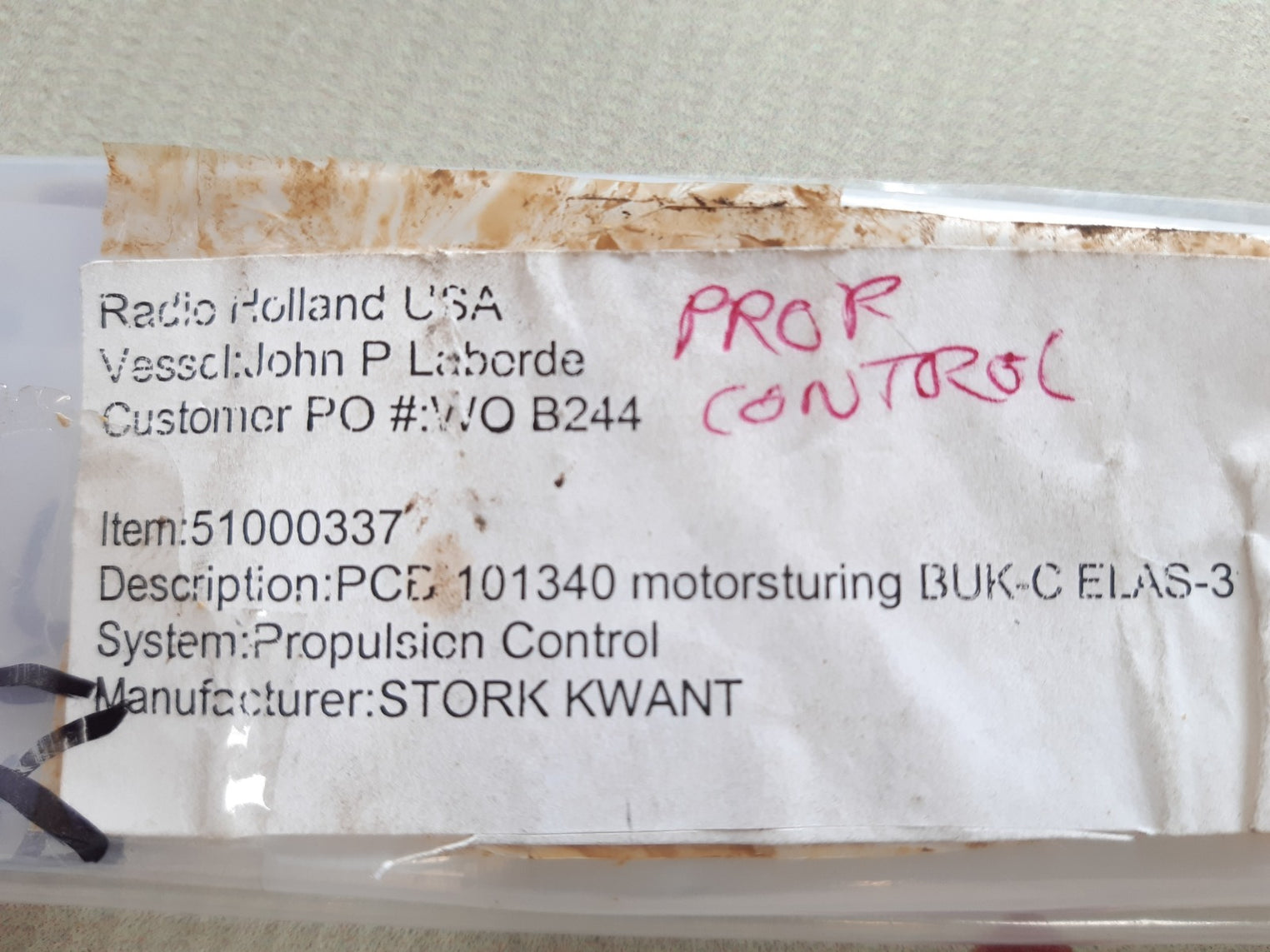 Stork-kwant 101340-a pcb card