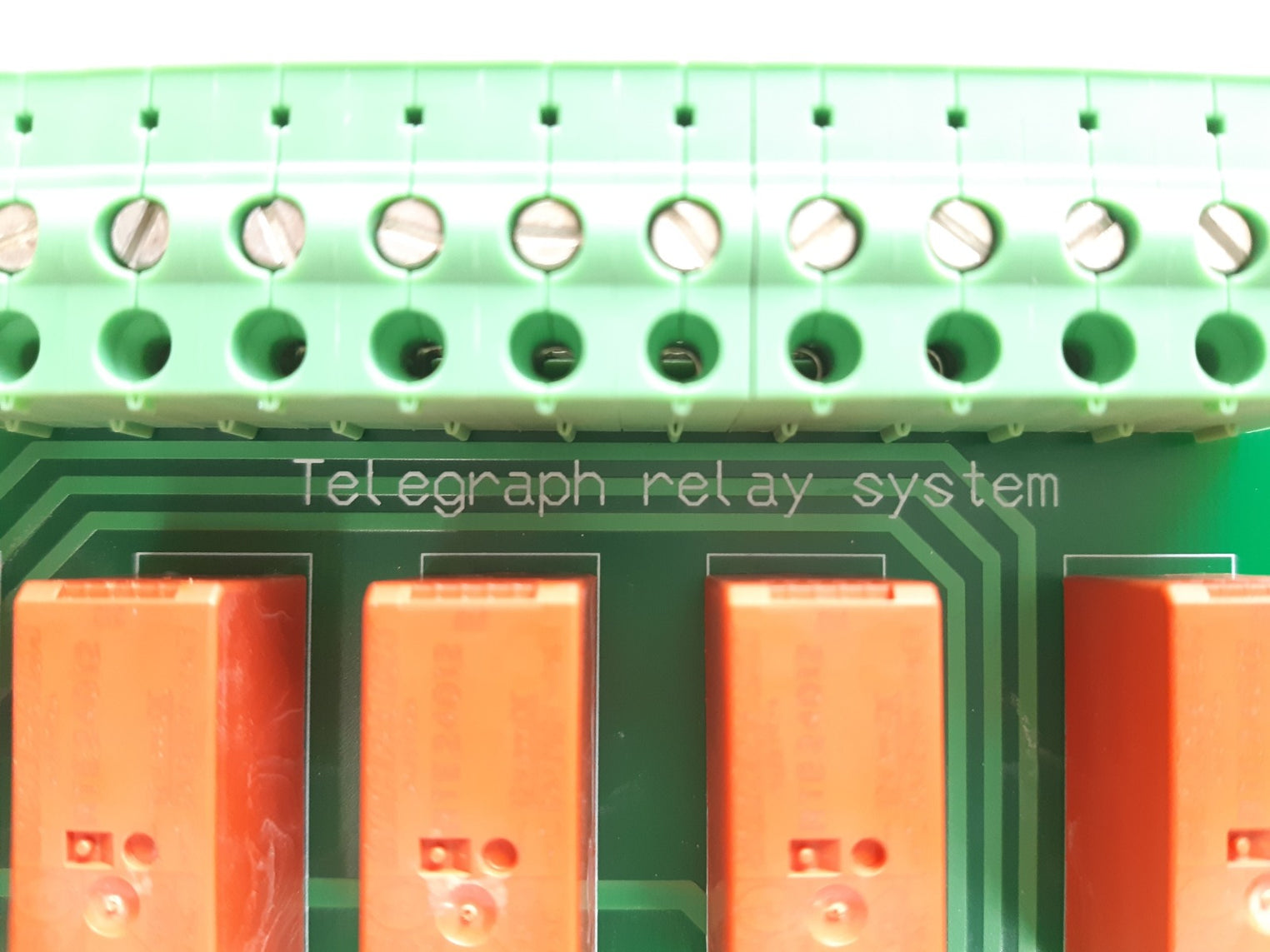 Stork-kwant pcb 98033d telegraph relay system alarm propulsion control 