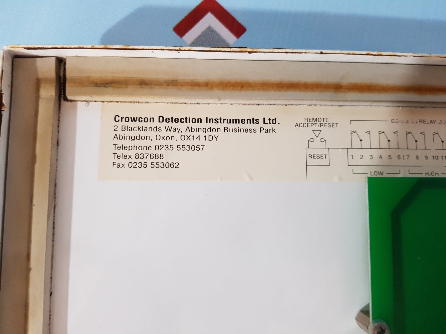 Crowcon gasmaster4 gas/fire alert detector monitor sensor