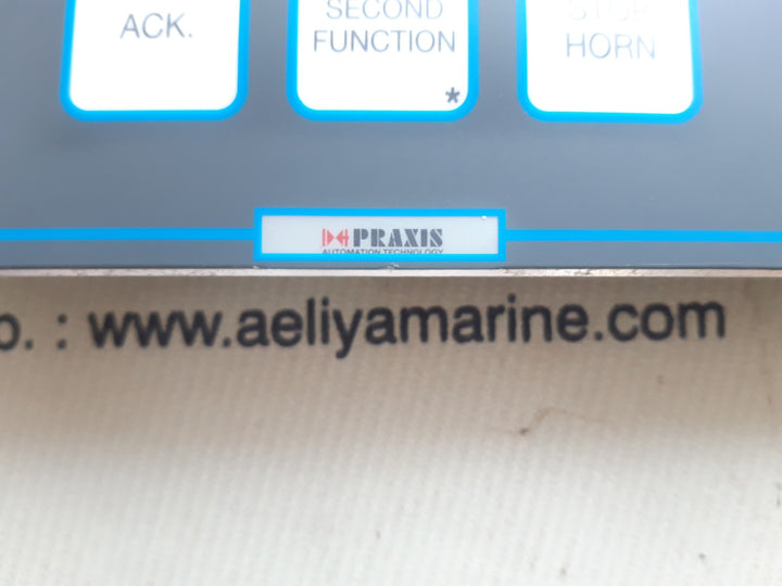 Praxis 93.6.020.004 w11791/035/ec alarm monitor system control panel 