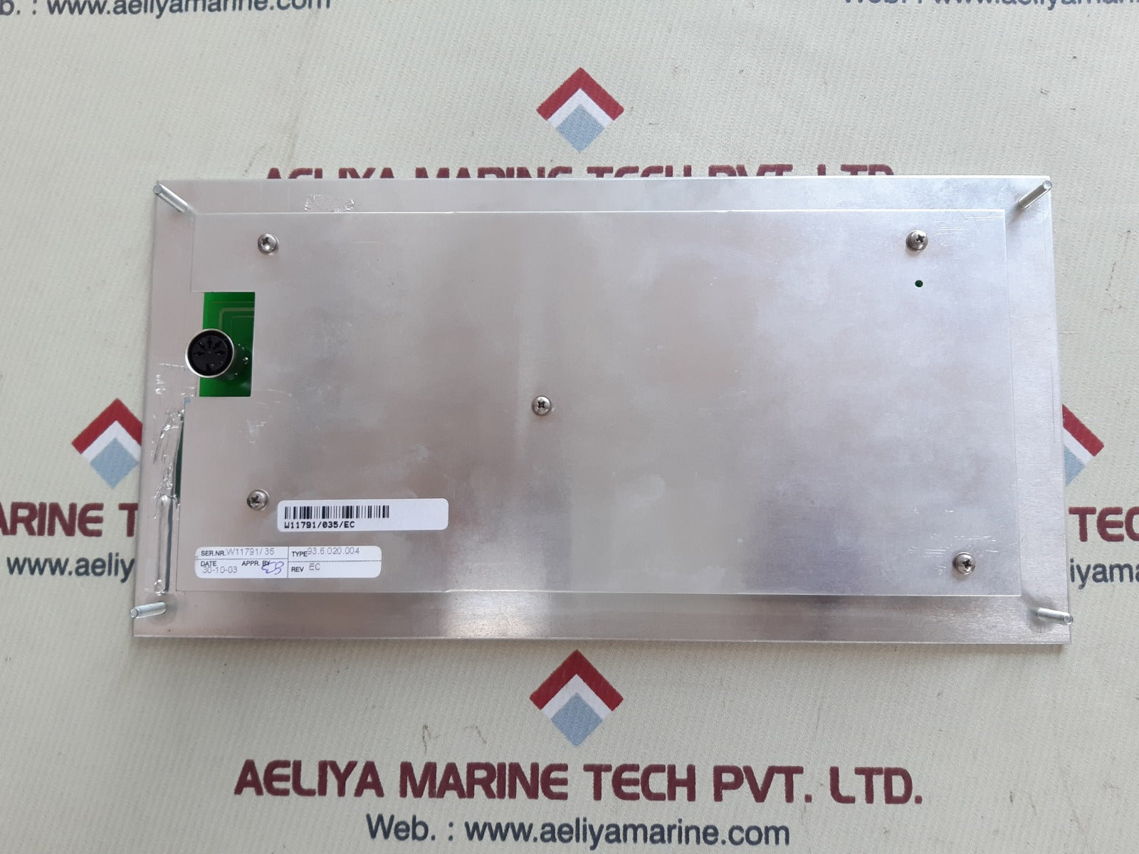 Praxis 93.6.020.004 w11791/035/ec alarm monitor system control panel 