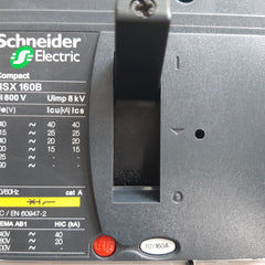 Schneider electric nsx160b compact circuit breaker lv430390