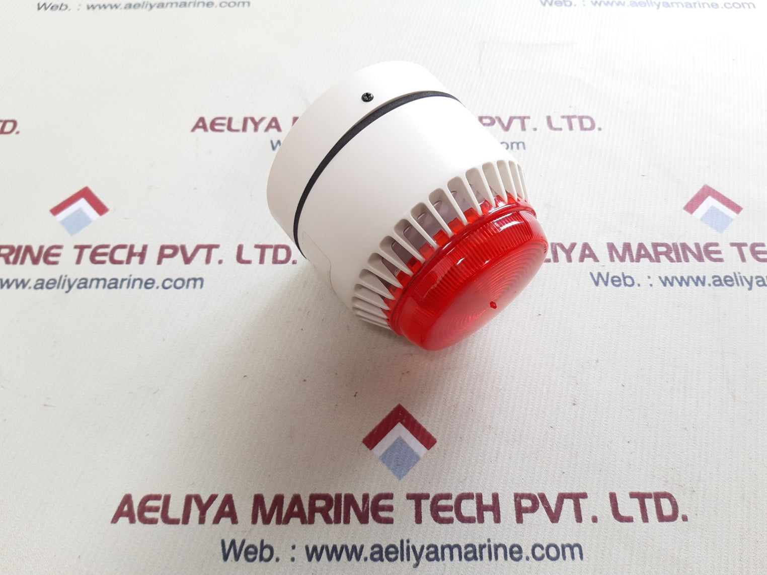 Federal signal lp7-18-30r ser.B red streamline low profile combination sounder