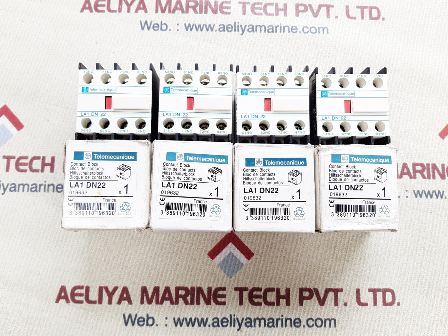 Telemecanique la1 dn22 019632 contact block
