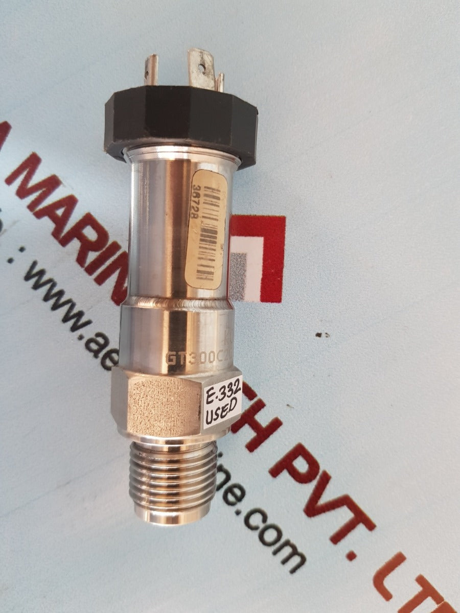 Kongsberg gt300c2g10v pressure transmitter