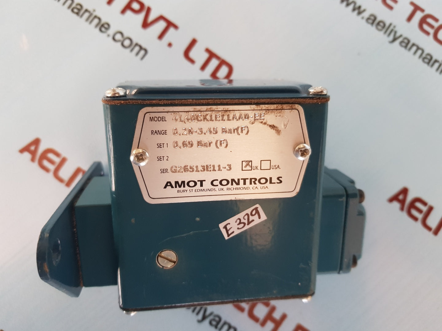 Amot controls 4140ck1e11aa0-ee 0.28-3.45 bar(f)