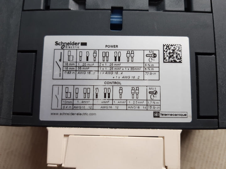 Schneider electric lc1d50a