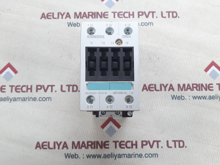 Siemens 3rt1035-1ag10 contactor 3zx1012-0rt03-1aa1